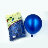 12inches Metallic Royal Blue Latex Balloon