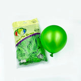 12inches Metallic Lime Green Latex Balloon