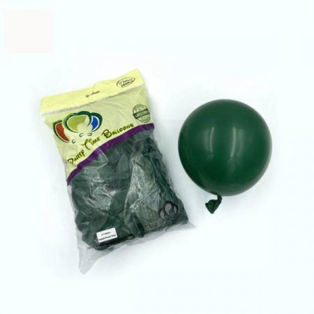 12inches Standard Hunter Green Latex Balloon