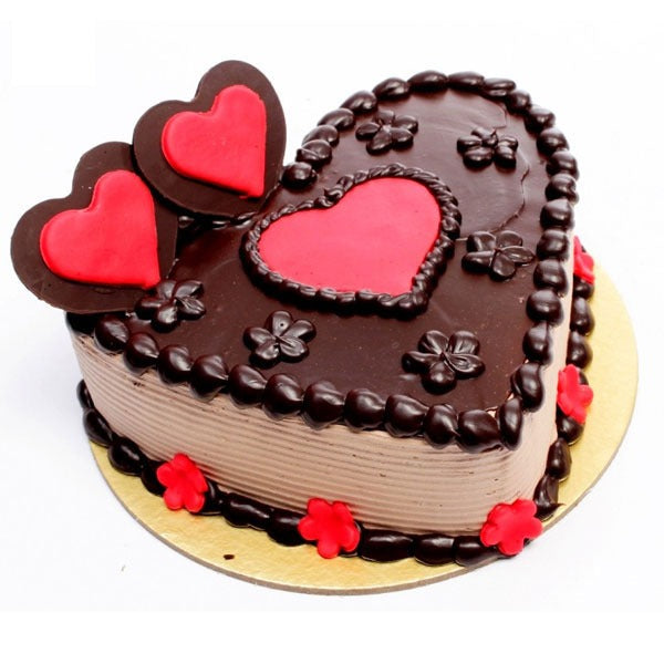 Choco Heart Cake