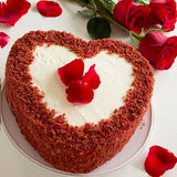 Heart red velvet Cake - 1kg