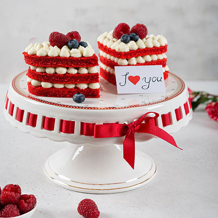 Red Velvet nude Cake - 2kg