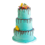 3 Tiered Dripping Cake