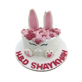 Pink Bunny Cake